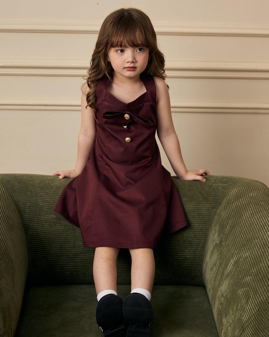 The Rosé Wine Floral Dress