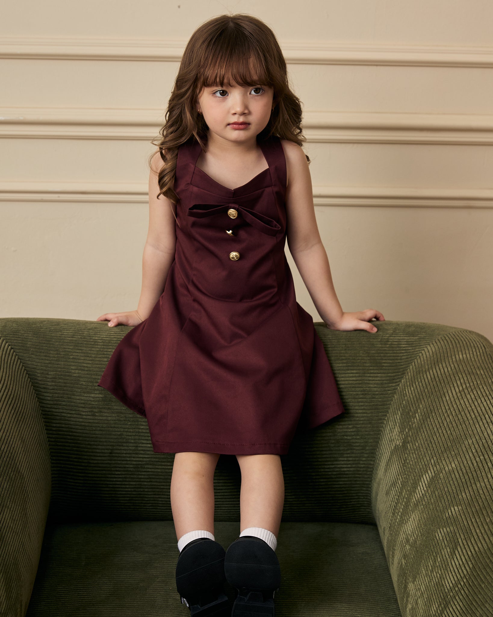 The Rosé Wine Floral Dress