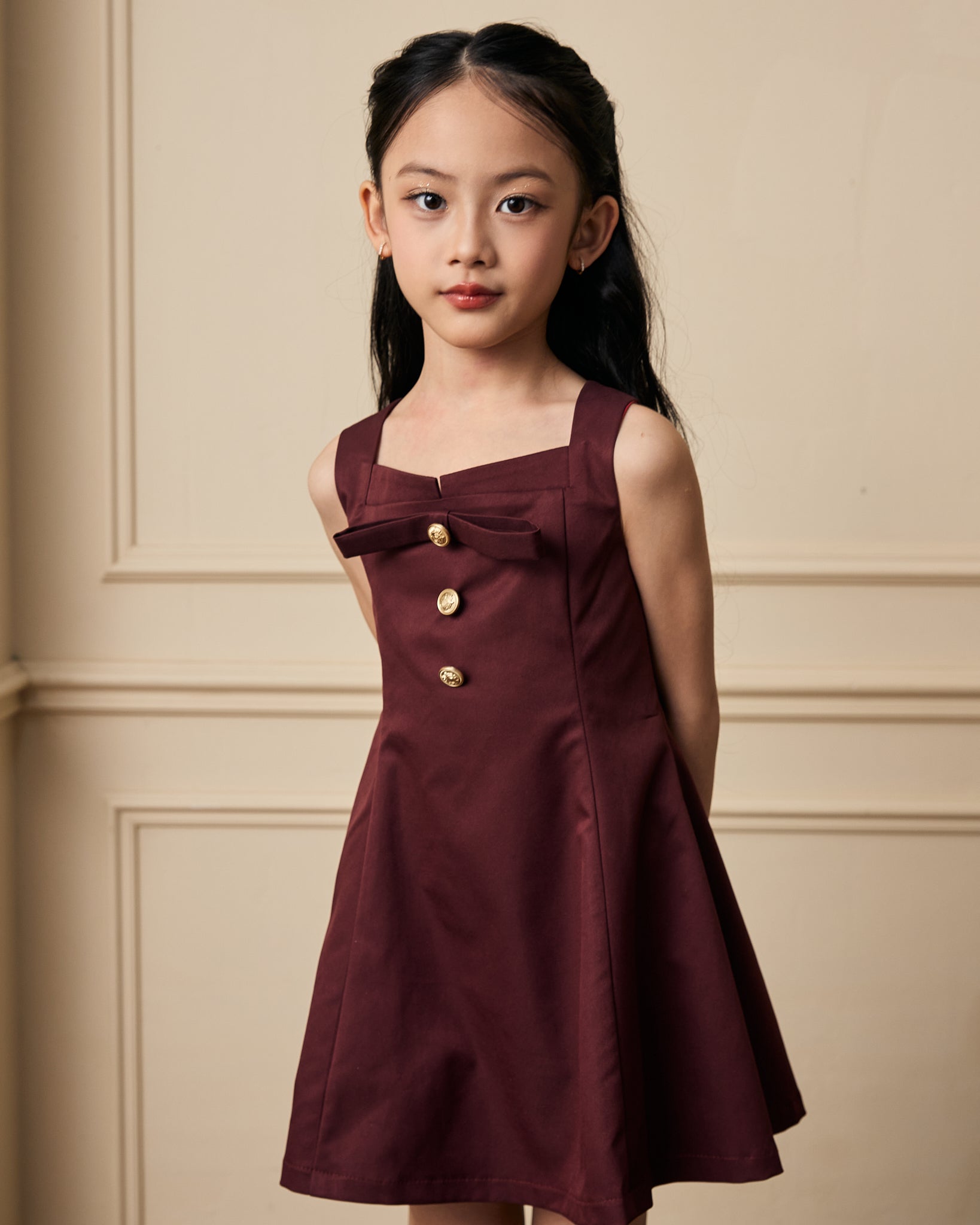 The Rosé Wine Floral Dress