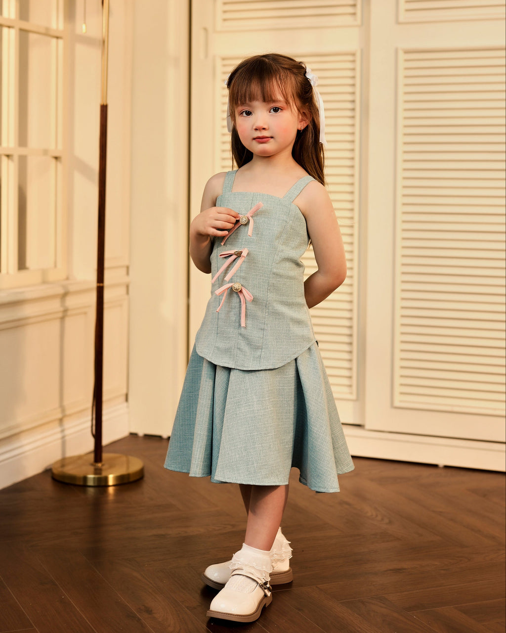 The Azure Tide Dress