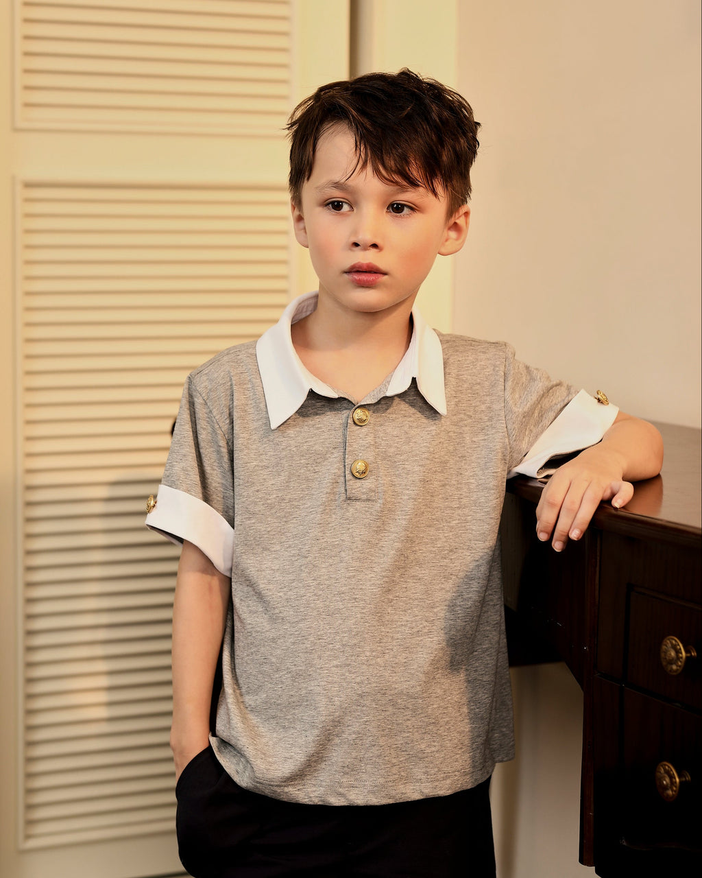 The Grey Étoile Polo