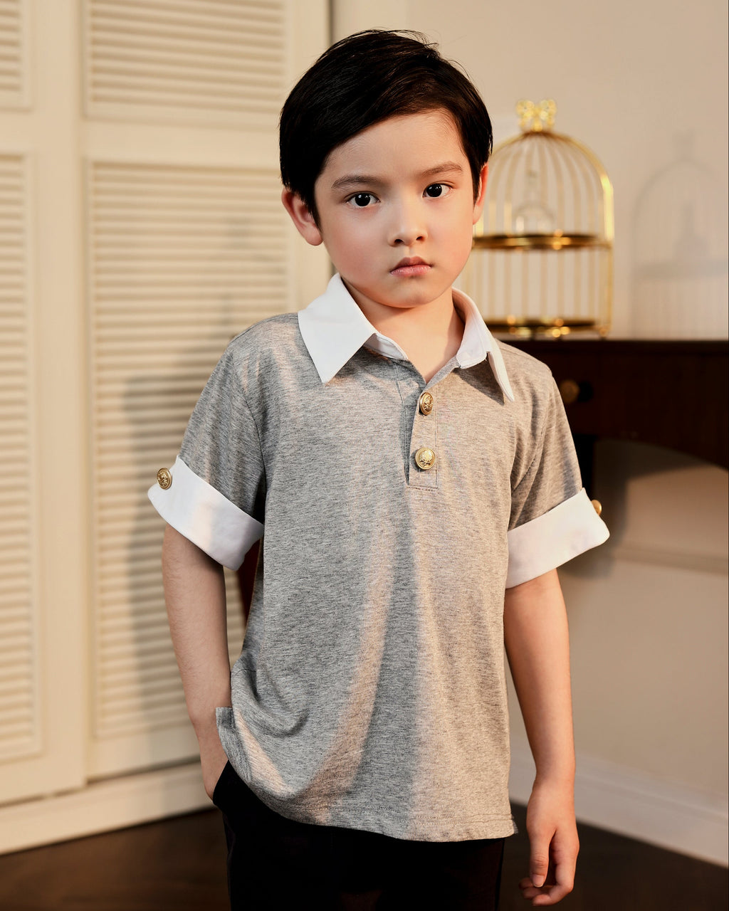 The Grey Étoile Polo