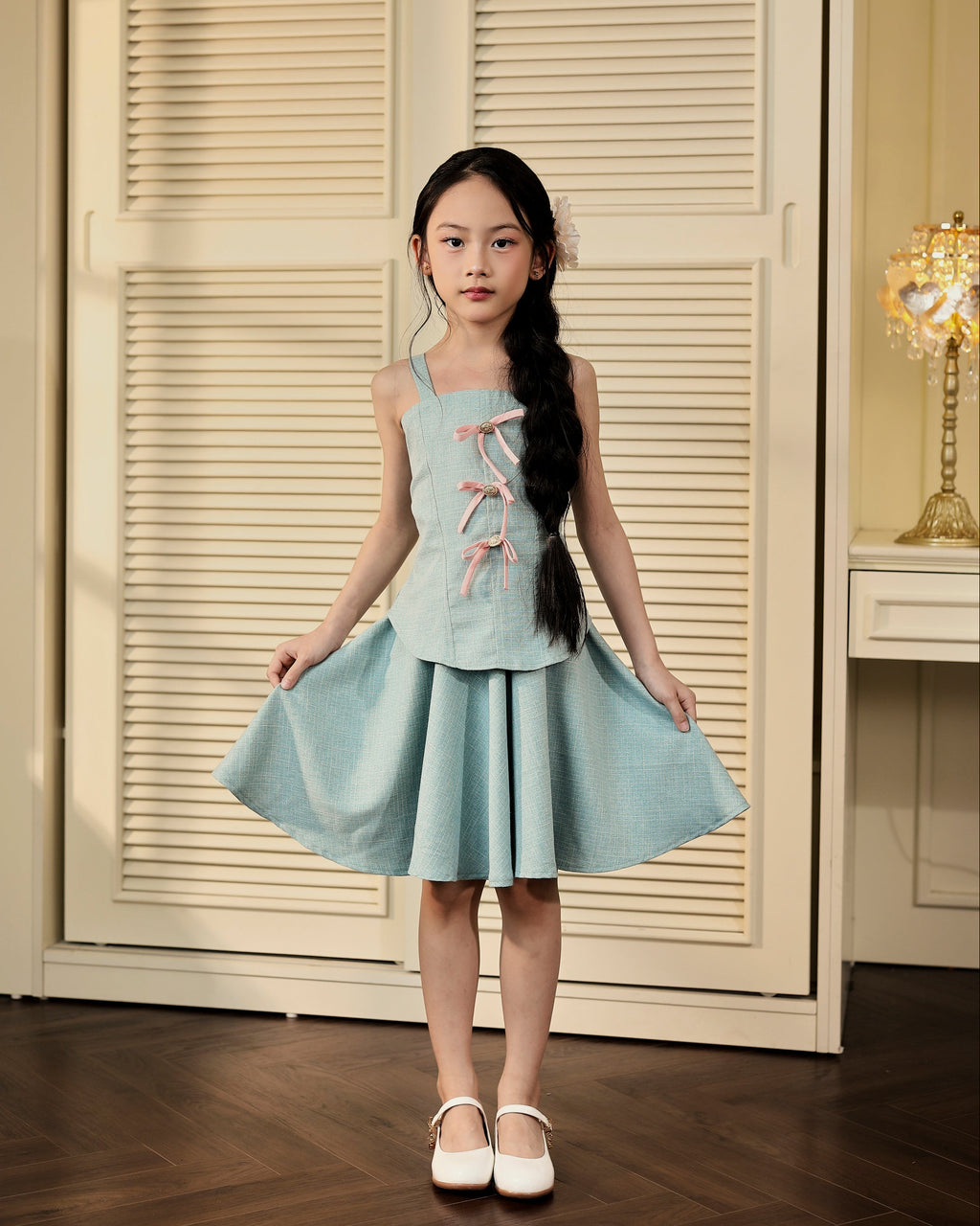 The Azure Tide Dress