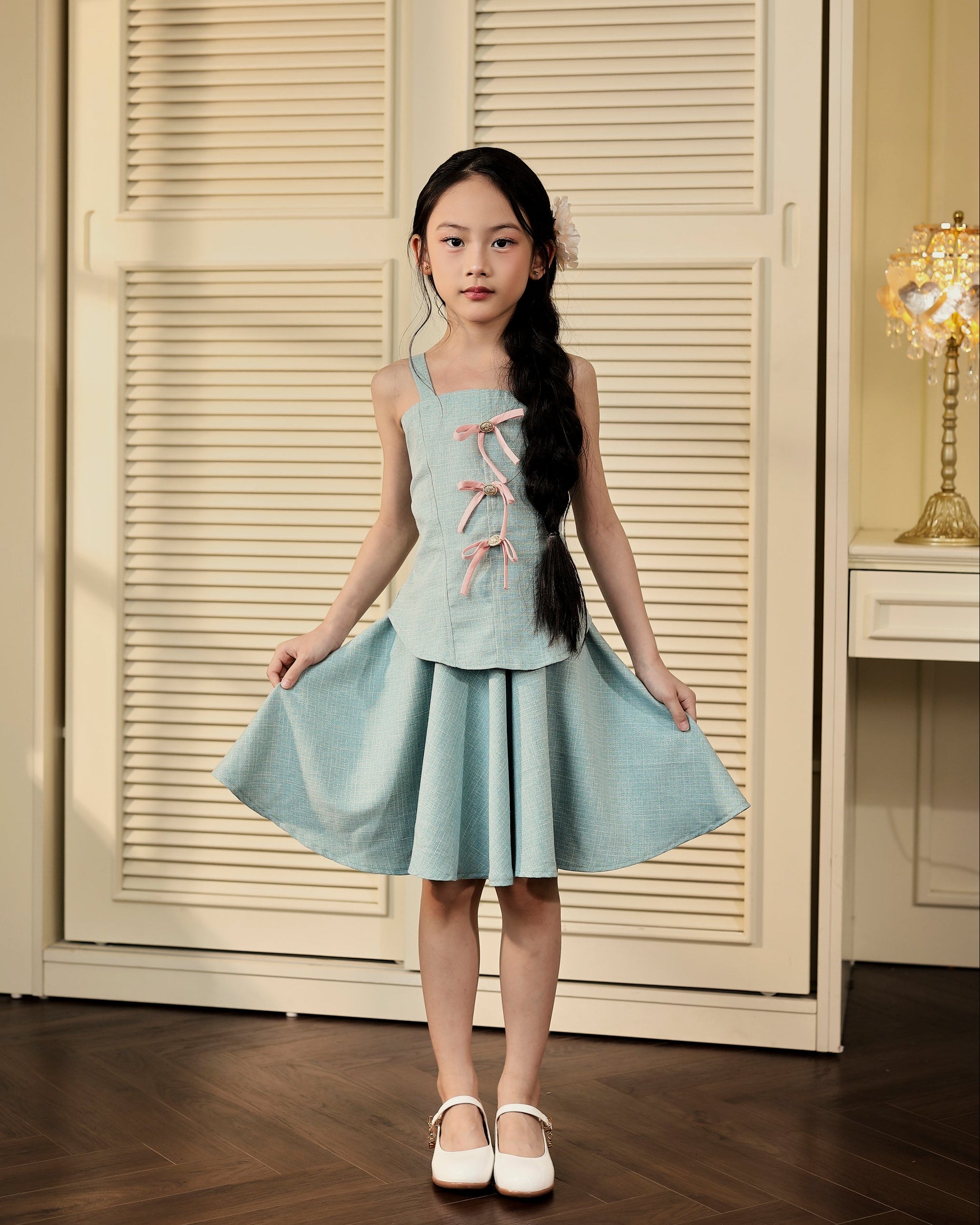 The Azure Tide Dress