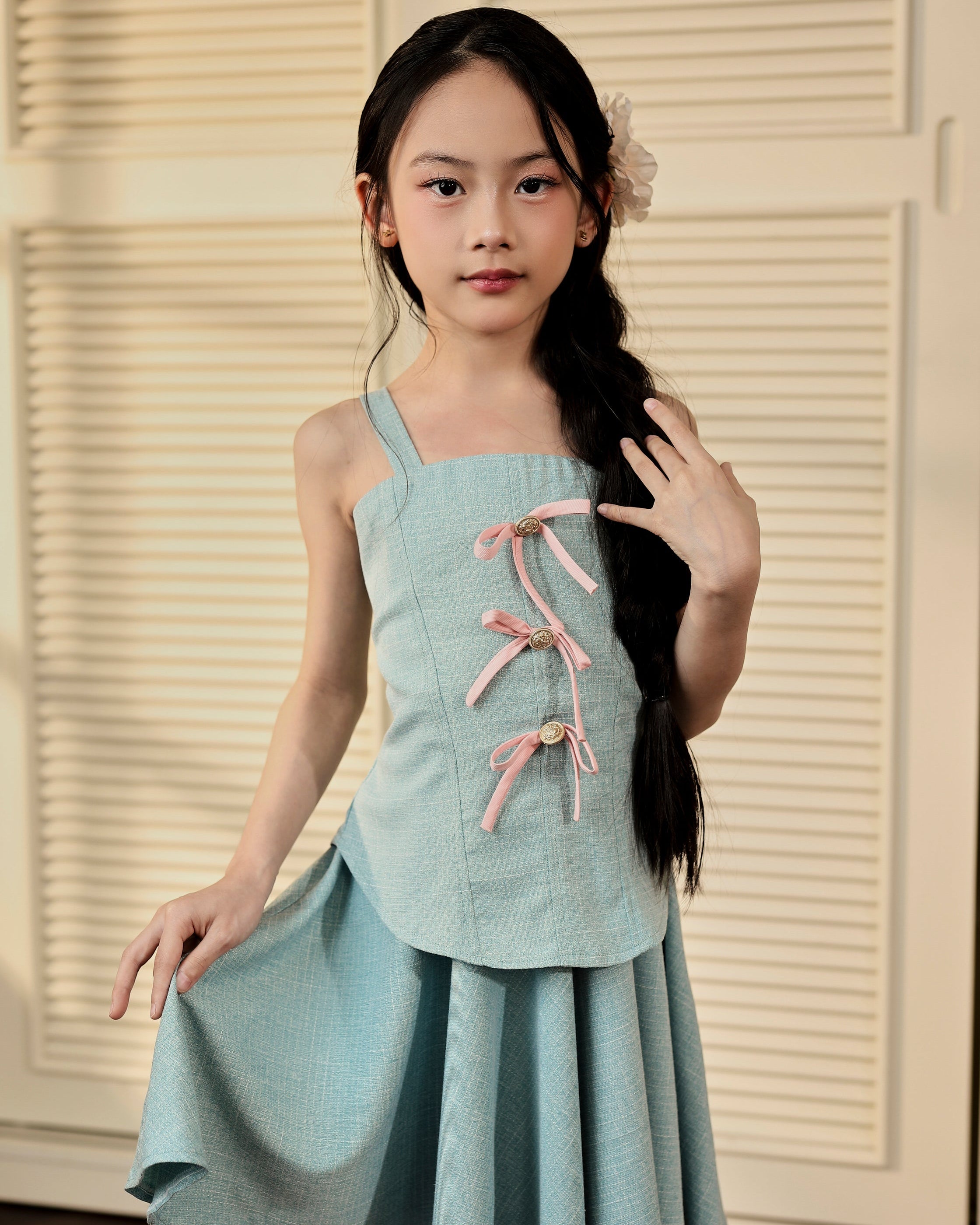 The Azure Tide Dress